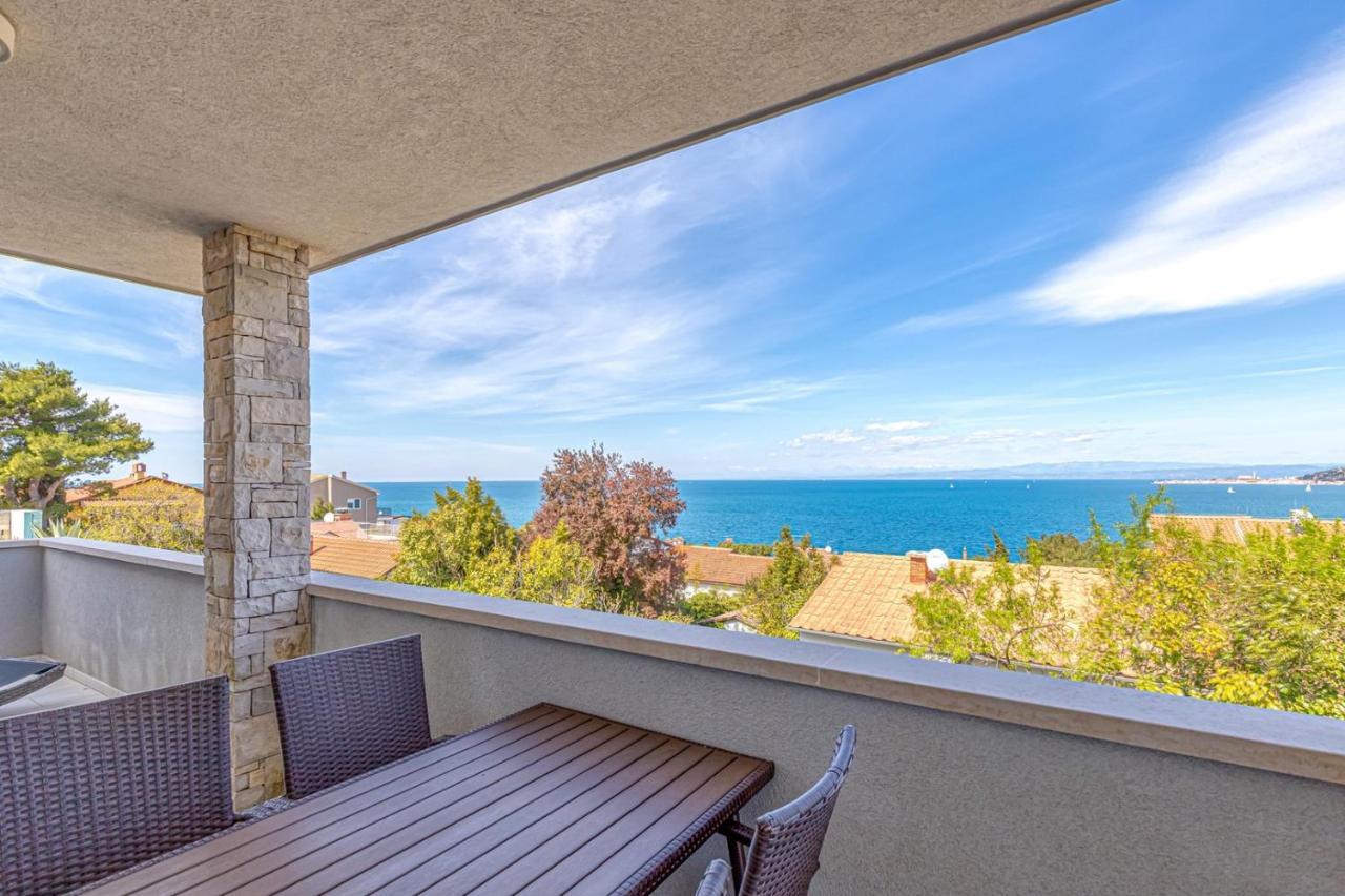 Villa Milena With Pool And Sea View スルベニ・ブル エクステリア 写真