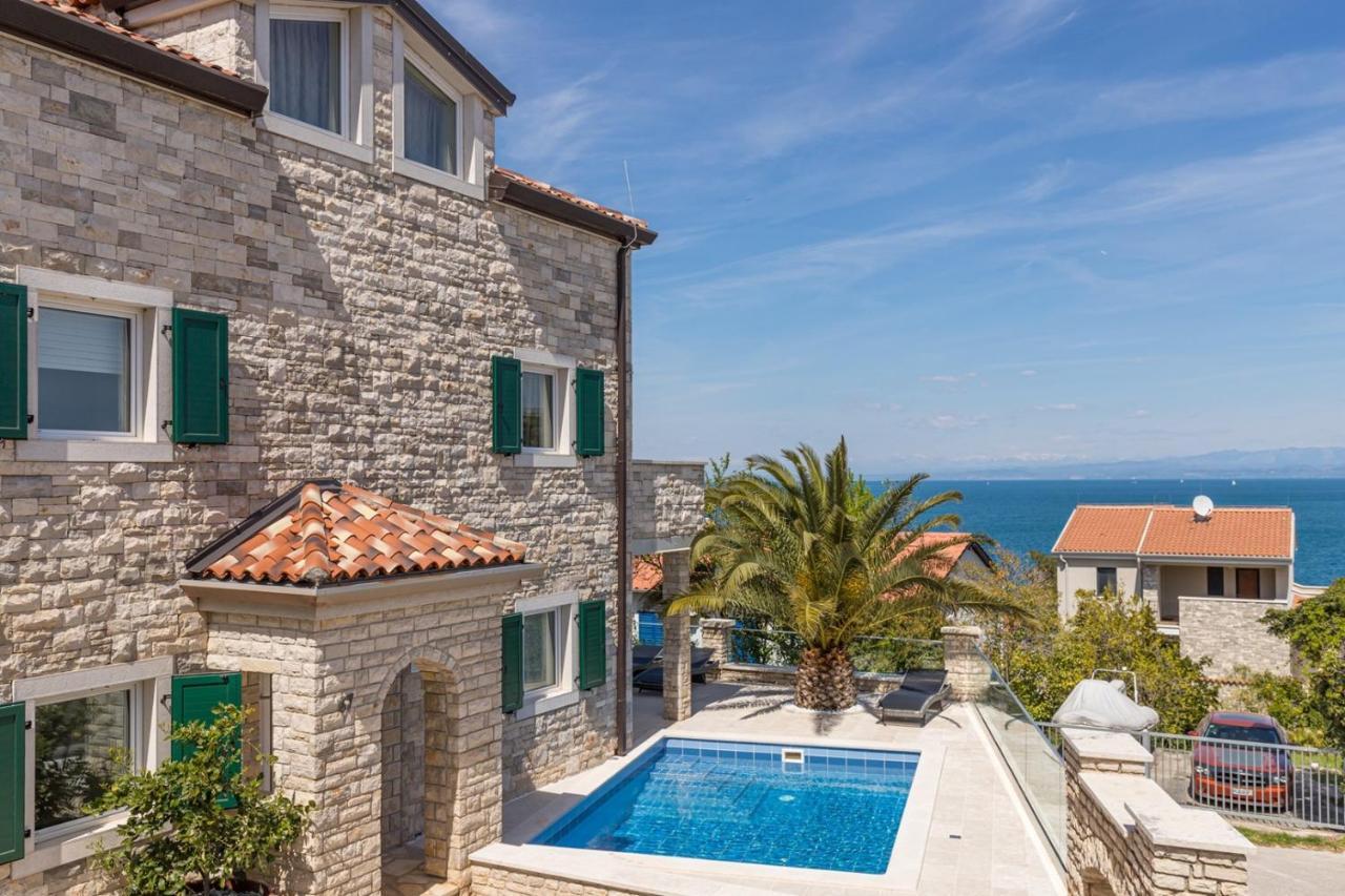 Villa Milena With Pool And Sea View スルベニ・ブル エクステリア 写真
