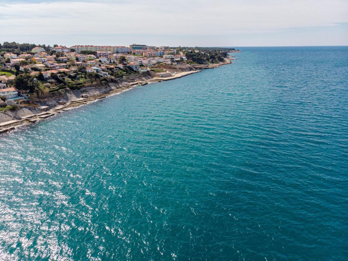 Villa Milena With Pool And Sea View スルベニ・ブル エクステリア 写真
