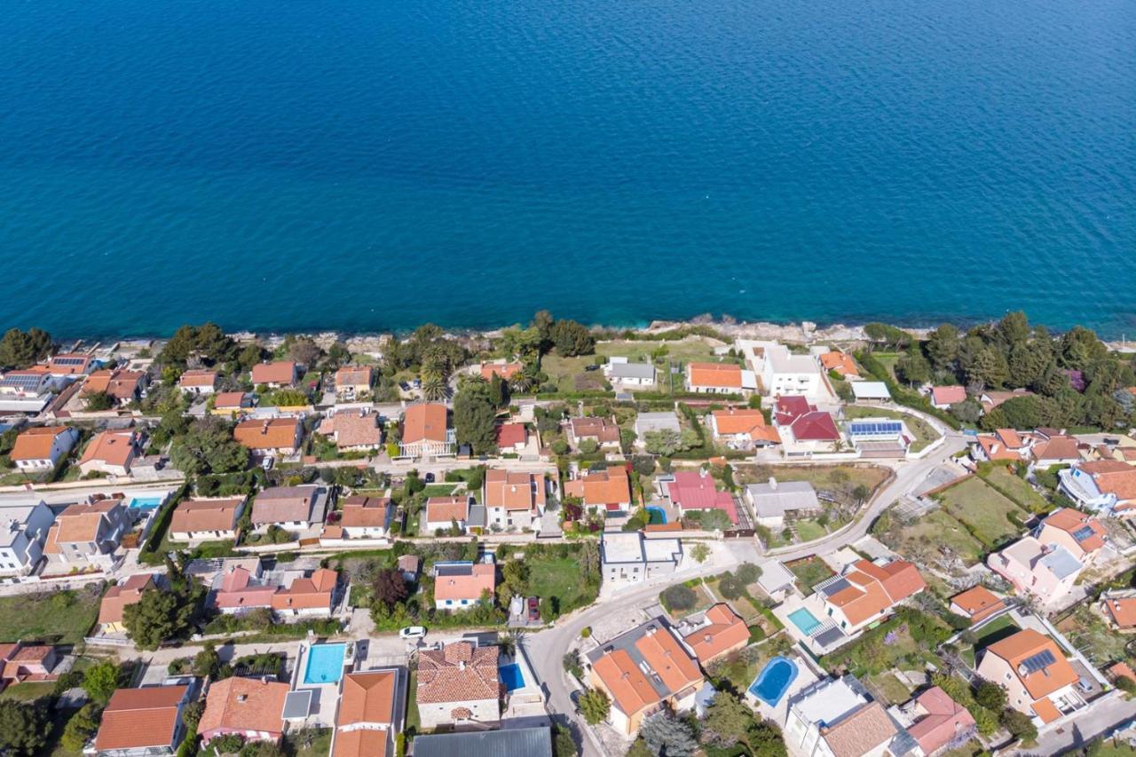 Villa Milena With Pool And Sea View スルベニ・ブル エクステリア 写真